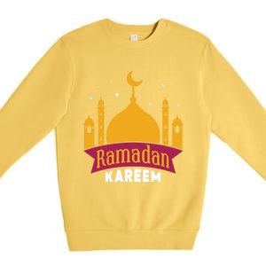 Ramadan Kareem Eid Mubarak Muslim Gift Premium Crewneck Sweatshirt