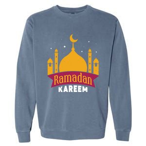 Ramadan Kareem Eid Mubarak Muslim Gift Garment-Dyed Sweatshirt