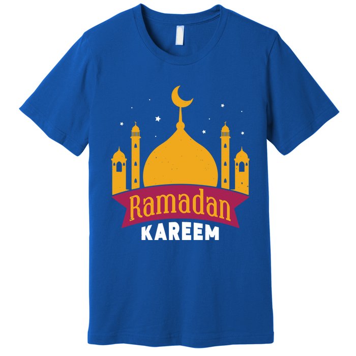 Ramadan Kareem Eid Mubarak Muslim Gift Premium T-Shirt