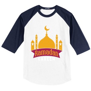 Ramadan Kareem Eid Mubarak Muslim Gift Baseball Sleeve Shirt