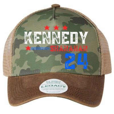 Robert Kennedy For President 2024 Election Kennedy Shanahan Legacy Tie Dye Trucker Hat