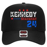 Robert Kennedy For President 2024 Election Kennedy Shanahan High Crown Mesh Back Trucker Hat