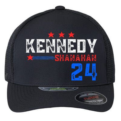 Robert Kennedy For President 2024 Election Kennedy Shanahan Flexfit Unipanel Trucker Cap