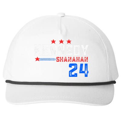 Robert Kennedy For President 2024 Election Kennedy Shanahan Snapback Five-Panel Rope Hat