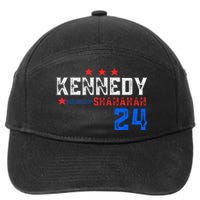 Robert Kennedy For President 2024 Election Kennedy Shanahan 7-Panel Snapback Hat