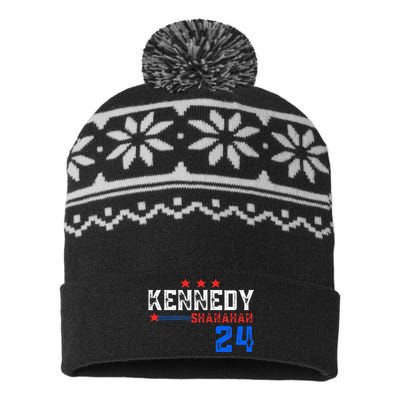 Robert Kennedy For President 2024 Election Kennedy Shanahan USA-Made Snowflake Beanie