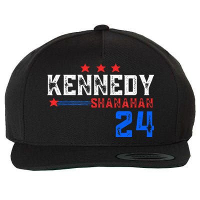 Robert Kennedy For President 2024 Election Kennedy Shanahan Wool Snapback Cap