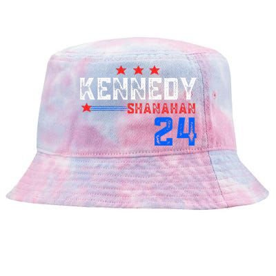 Robert Kennedy For President 2024 Election Kennedy Shanahan Tie-Dyed Bucket Hat