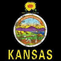 Retro Kansas Flag Vintage Ks Souvenir Gift Tank Top