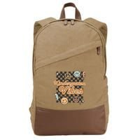 Retro Kindergarten First Day Of School Cotton Canvas Backpack