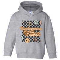 Retro Kindergarten First Day Of School Toddler Hoodie
