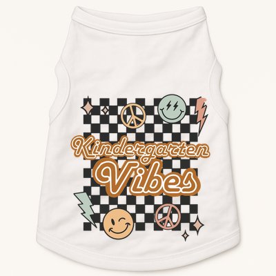 Retro Kindergarten First Day Of School Doggie Tank