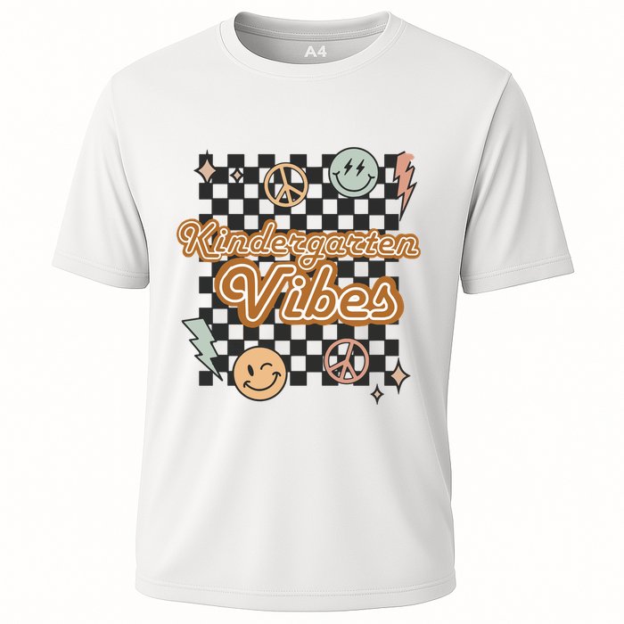 Retro Kindergarten First Day Of School Performance Shirt