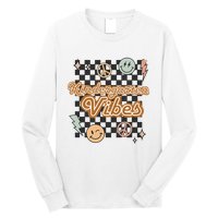 Retro Kindergarten First Day Of School Long Sleeve Shirt