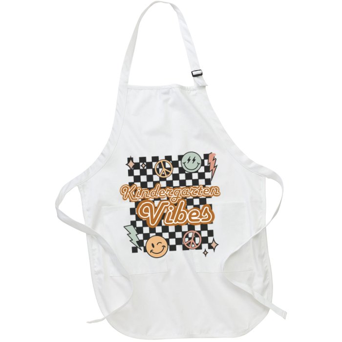 Retro Kindergarten First Day Of School Apron