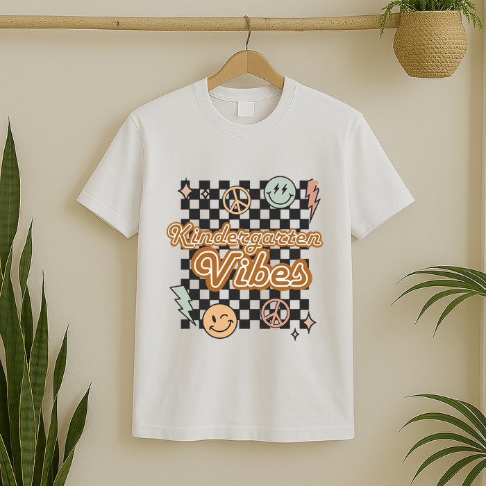 Retro Kindergarten First Day Of School T-Shirt