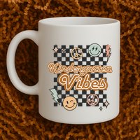 Retro Kindergarten First Day Of School Mug