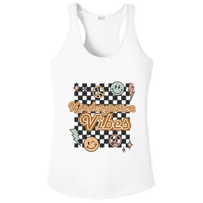 Retro Kindergarten First Day Of School Ladies PosiCharge Competitor Racerback Tank