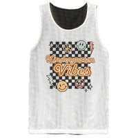 Retro Kindergarten First Day Of School Mesh Reversible Basketball Jersey Tank