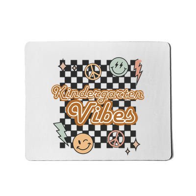 Retro Kindergarten First Day Of School Mousepad