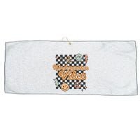 Retro Kindergarten First Day Of School Large Microfiber Waffle Golf Towel