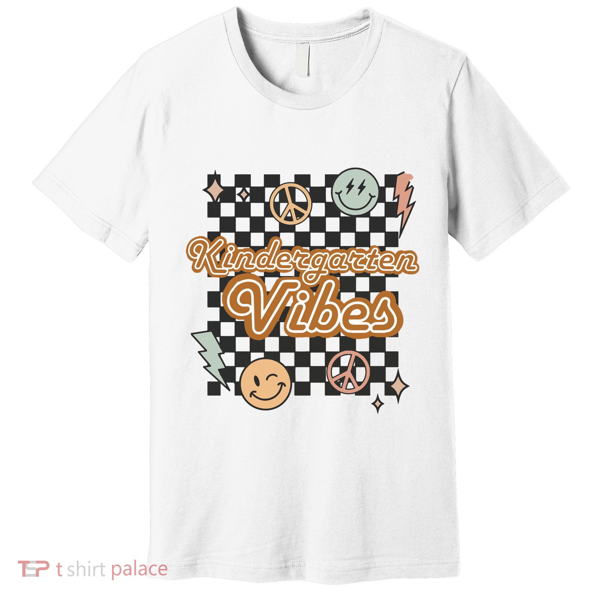 Retro Kindergarten First Day Of School Premium T-Shirt