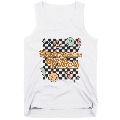 Retro Kindergarten First Day Of School Tank Top