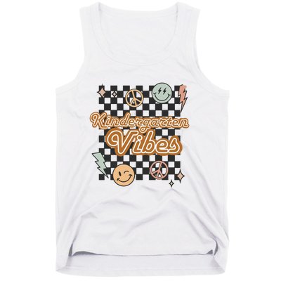 Retro Kindergarten First Day Of School Tank Top