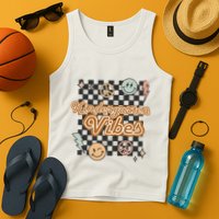 Retro Kindergarten First Day Of School Tank Top