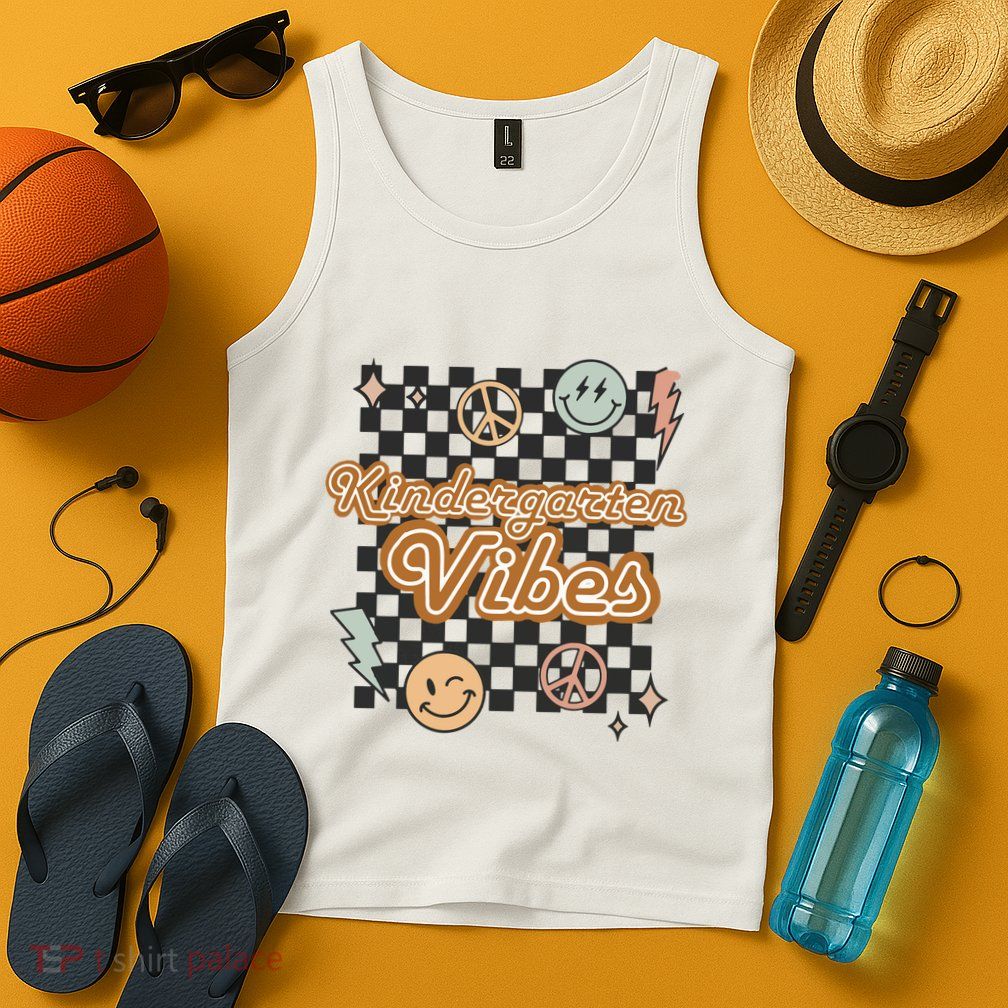 Retro Kindergarten First Day Of School Tank Top