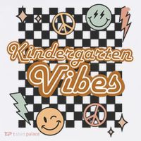 Retro Kindergarten First Day Of School Cropped Pullover Crew