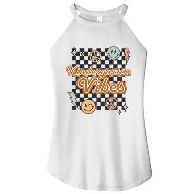 Retro Kindergarten First Day Of School Women's Perfect Tri Rocker Tank