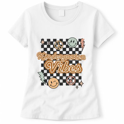 Retro Kindergarten First Day Of School Womens T-Shirt