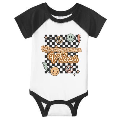 Retro Kindergarten First Day Of School Infant Baby Jersey Bodysuit