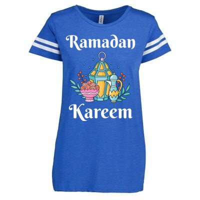 Ramadan Kareem Fasting Mode Gift Cool Islamic Gift Idea Funny Gift Enza Ladies Jersey Football T-Shirt