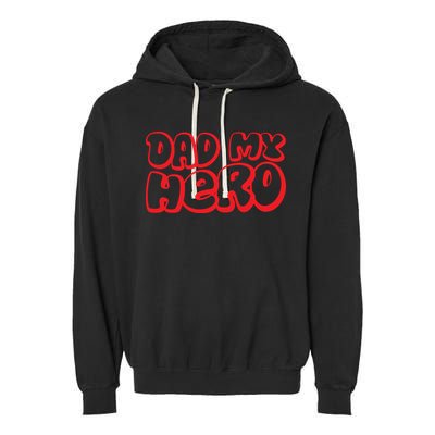 Retro Keychain Father's Day T Desi Garment-Dyed Fleece Hoodie