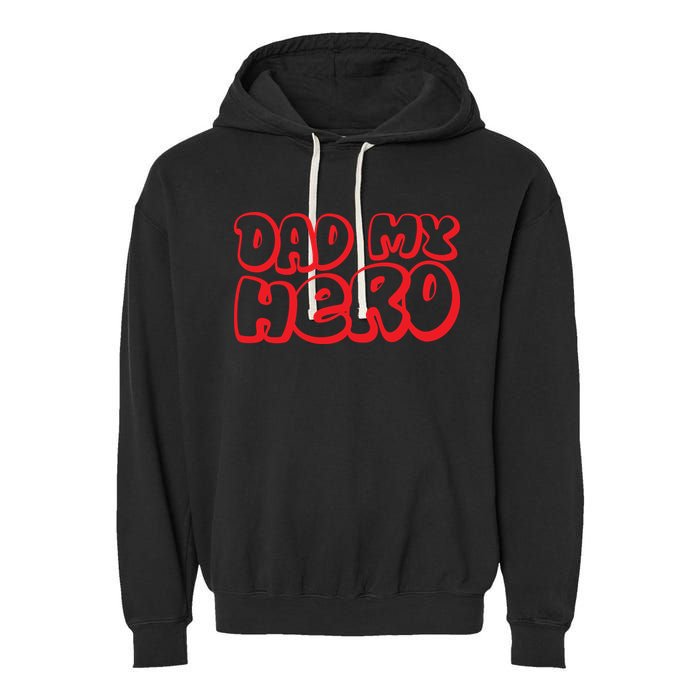 Retro Keychain Father's Day T Desi Garment-Dyed Fleece Hoodie