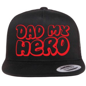 Retro Keychain Father's Day T Desi Flat Bill Trucker Hat