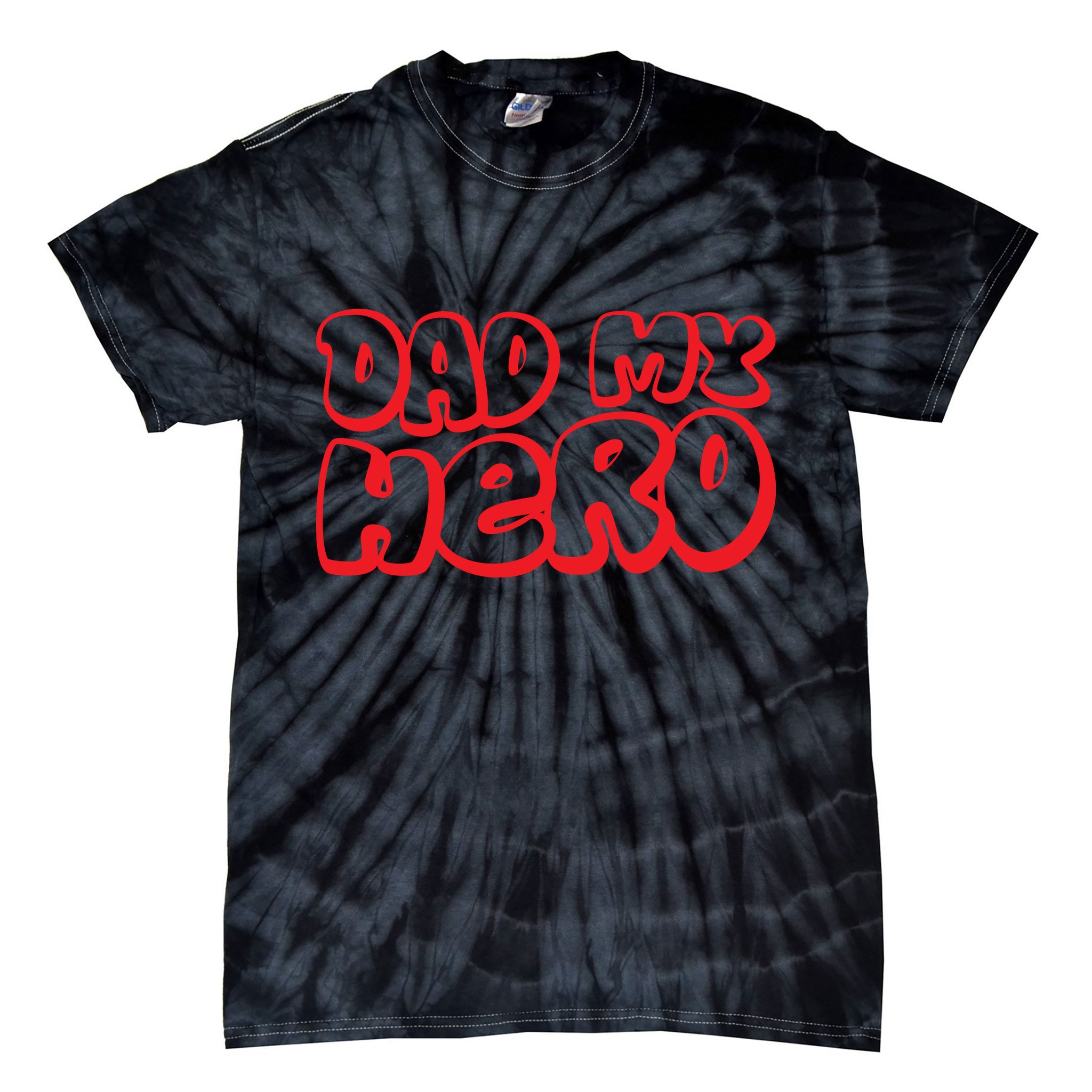 Retro Keychain Father's Day T Desi Tie-Dye T-Shirt