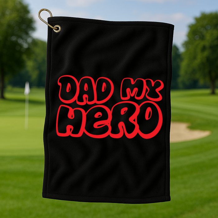 Retro Keychain Father's Day T Desi Golf Towel