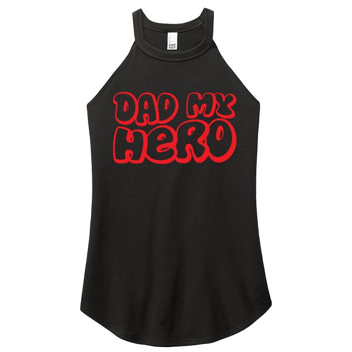 Retro Keychain Father's Day T Desi Women's Perfect Tri Rocker Tank