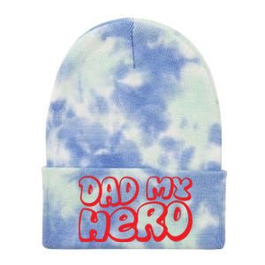 Retro Keychain Father's Day T Desi Tie Dye 12in Knit Beanie