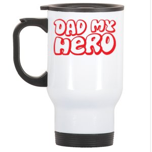 Retro Keychain Father's Day T Desi Stainless Steel Travel Mug