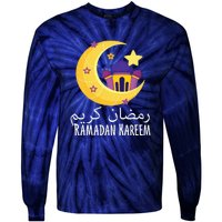 Ramadan Kareem For Ramadan Month Tie-Dye Long Sleeve Shirt