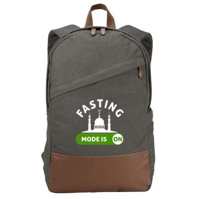 Ramadan Kareem Fasting Mode Fasting Muslim Ramadan Fasting Gift Cotton Canvas Backpack