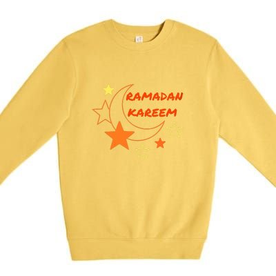 Ramadan Kareem Funny Gift Ramadan Mubarak Premium Crewneck Sweatshirt