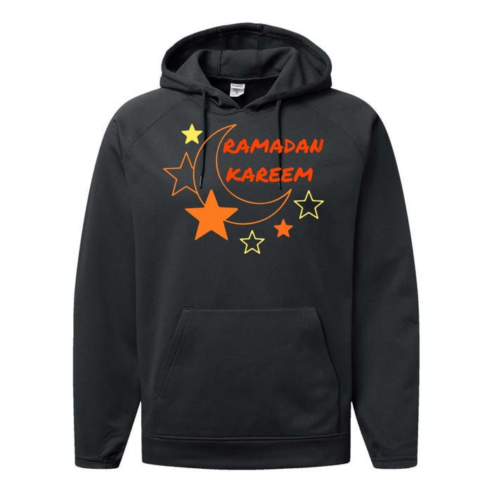 Ramadan Kareem Funny Gift Ramadan Mubarak Performance Fleece Hoodie