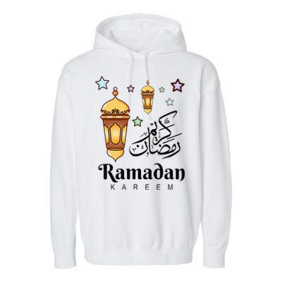 Ramadan Kareem Fasting For Muslim Islamic Gifts Idea Garment-Dyed Fleece Hoodie