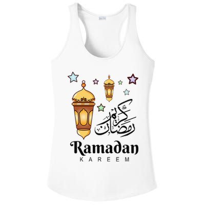 Ramadan Kareem Fasting For Muslim Islamic Gifts Idea Ladies PosiCharge Competitor Racerback Tank