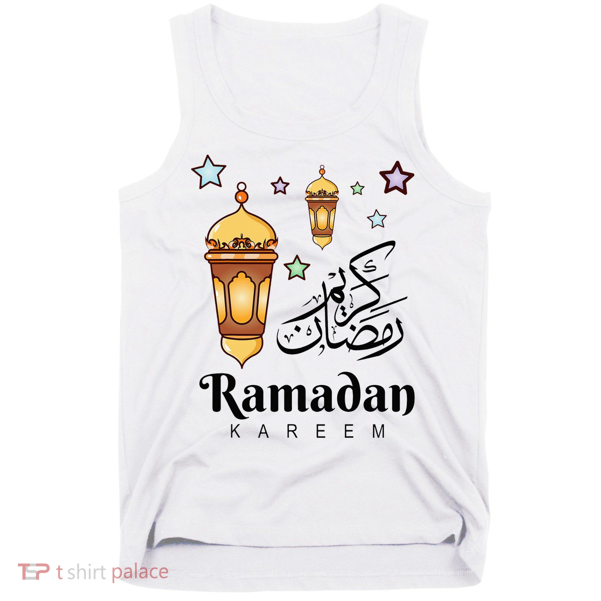 Ramadan Kareem Fasting For Muslim Islamic Gifts Idea Tank Top